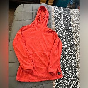 Solar Pink Mountain Hardwear Summit Grid Tunic Hoodie - Women's S